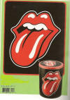 Rolling Stones Fleece Throw with Tin Canister