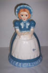 Blue Bonnet Girl Cookie Jar