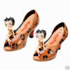 Betty Boop Leopard Skin Heels Salt and Pepper Shakers