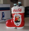 Coca Cola Boot Cookie Jar