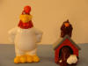 Foghorn and Henry Hawk Dog House SP Shakers