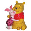 Pooh Hugging Piglet Salt and Pepper Shakers