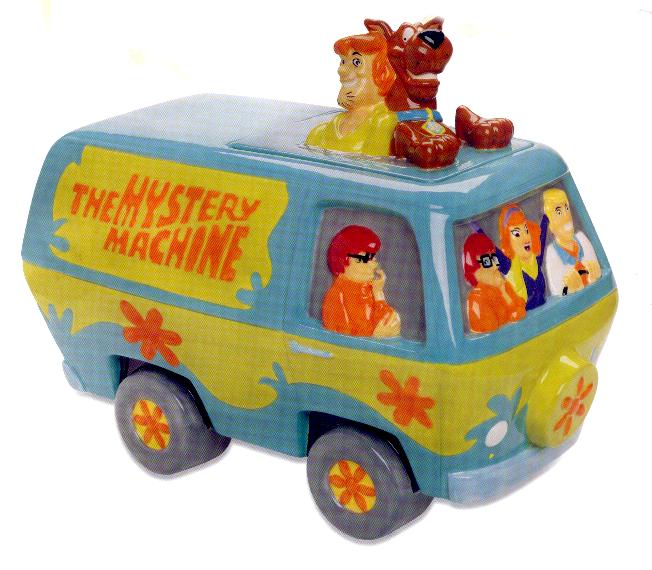 SCOOBY DOO MYSTERY MACHINE VAN COOKIE JAR