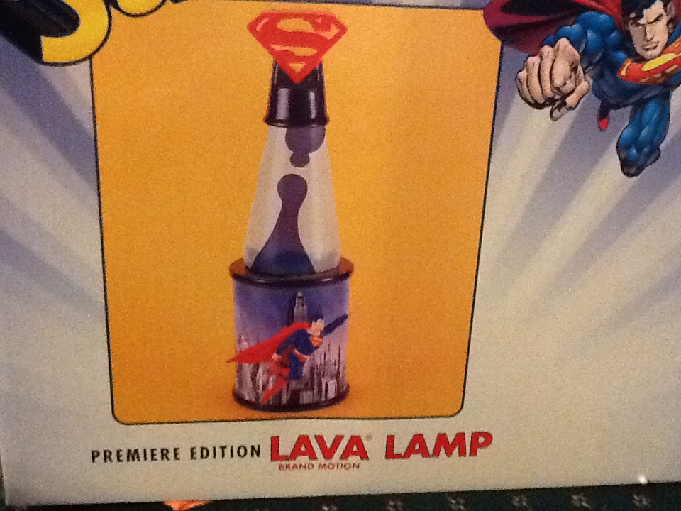 Superman Superman Lava Lamp